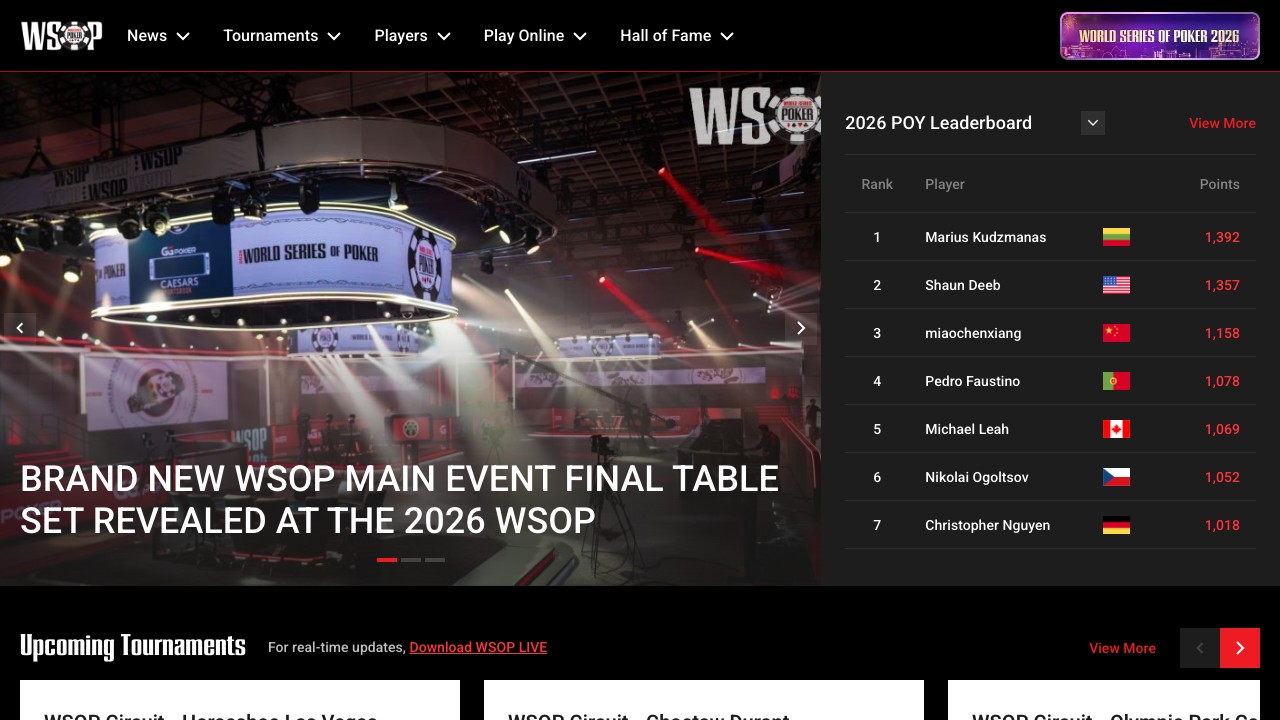 WSOP casino logo